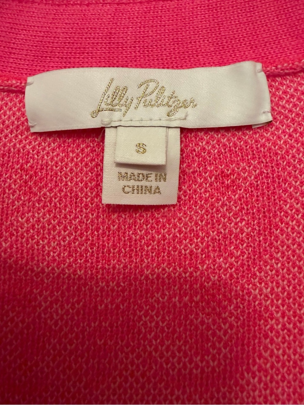 Lilly Pulitzer Maralisa Jacquard Cardigan Size Small - Picture 4 of 4